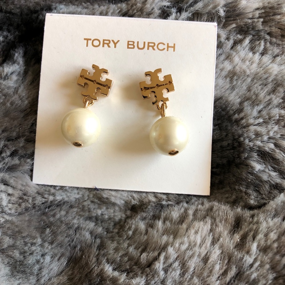 Tory Burch Pearl Earrings